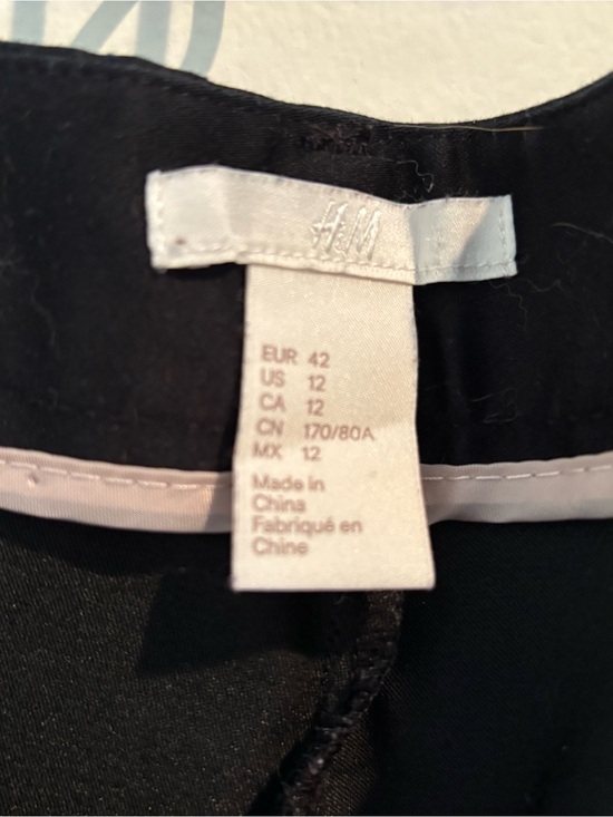 H&M Pants - H&M Black Top with Light Pink Edge
